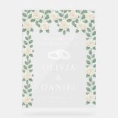 Eucalyptus Mariage de verdure Bienvenue (Recto)