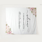 Eucalyptus Mariage de verdure Bienvenue Tapisserie (Devant (Horizontal))