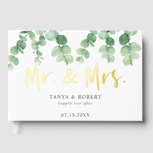 Eucalyptus Mariage M. et Mme Elegant (Recto)