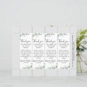 Eucalyptus Mariage Photo Booth Insérer Modèle (Debout devant)