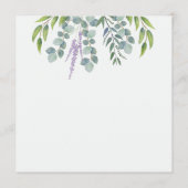 Eucalyptus Mariage Sièges Numéro de table Liste de (Dos)