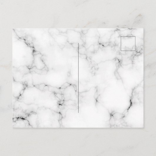 Eucalyptus marmer gouden gouden uitnodiging briefkaart (Achterkant)