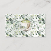 Eucalyptus Matcha How many Cookies Game Card Plaatskaartje (Achterkant)