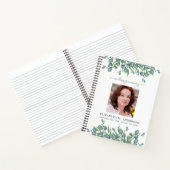 Eucalyptus Memorial Photo Budget Funérailles Livre (Intérieur)