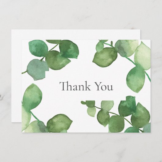 Eucalyptus Merci de verdure des bois (Devant / Derrière)