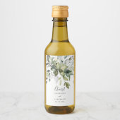 Eucalyptus Mini Étiquettes bouteille de vin (Devant)