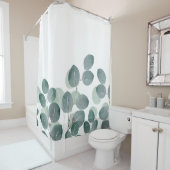 Eucalyptus Modern Douchegordijn (In situ)