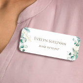 Eucalyptus Name Tag