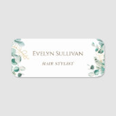 Eucalyptus Name Tag (Voorkant)