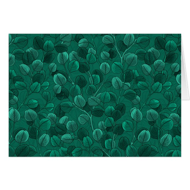 Eucalyptus on green (Devant horizontal)