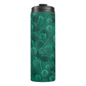 Eucalyptus op groen thermosbeker (Voorkant)