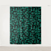 Eucalyptus op zwart wandkleed (Voorkant)