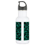 Eucalyptus op zwart waterfles  (Achterkant)