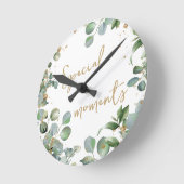 Eucalyptus or parties scintillant horloge 2 (Angle)