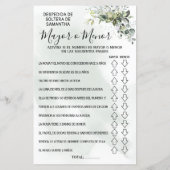 Eucalyptus Over of onder de douche, tweetalig wild (Achterkant)