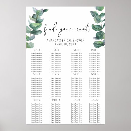 Eucalyptus - Panneau de mousse de tableau de bord (Devant)