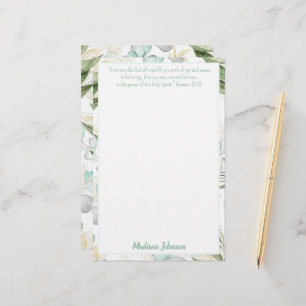 Eucalyptus Papeterie Personnalisée