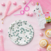 Eucalyptus Papieren Bordje (Feest)