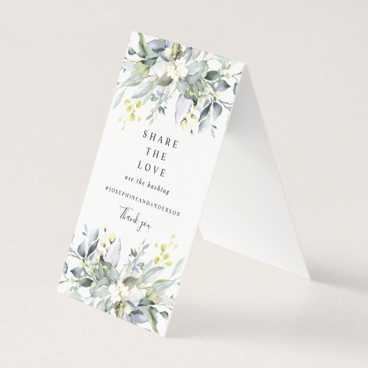 Eucalyptus Partagez le panneau de la table d'amour (Front)