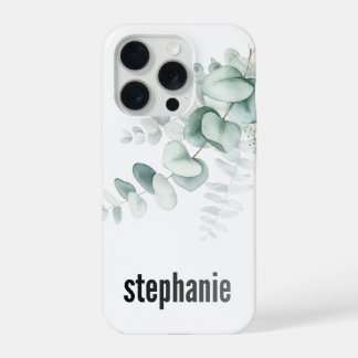 Eucalyptus Pattern iphone Case 15 Pro Hoesje