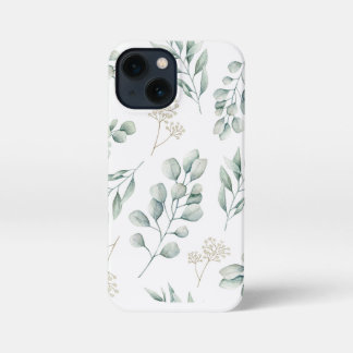 Eucalyptus Pattern iphone cover iPhone 13 Mini Hoesje