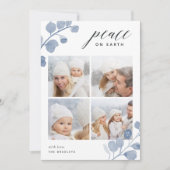 Eucalyptus peint | Carte de collage photo de vacan (Devant)