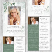 Eucalyptus Photo Memorial Service-programma