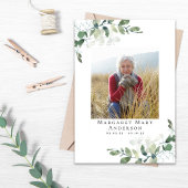 Eucalyptus Photo Memorial Service-programma Programma