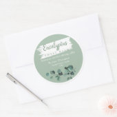 Eucalyptus Poitrine Rub / Étiquette Balm (Enveloppe)