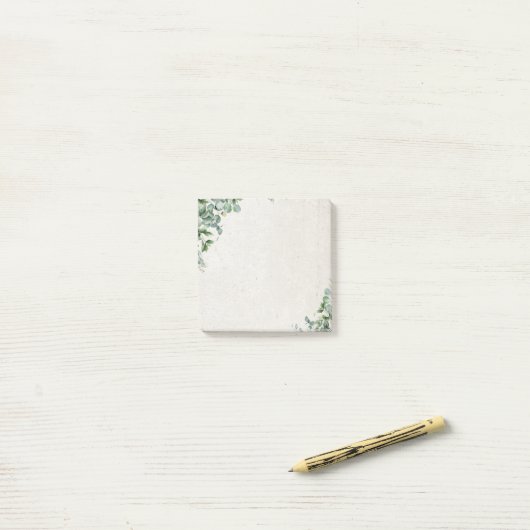 Eucalyptus post its post-it® notes (Op bureau)