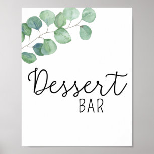 Eucalyptus - Poster du bar du dessert
