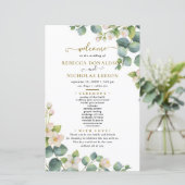 Eucalyptus programme de mariage minimal (Debout devant)