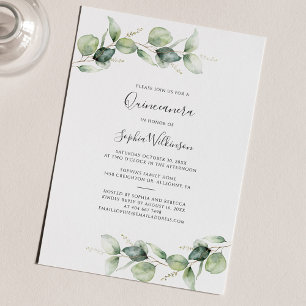 Eucalyptus Quinceanera 15e verjaardag Griekenland Kaart