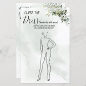 Eucalyptus Raad eens tweetalige kledingwedstrijd (Voorkant / Achterkant)