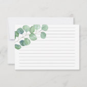 Eucalyptus - Recipcard (Achterkant)