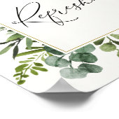 Eucalyptus Refreshments Poster (Hoek)