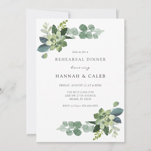 Eucalyptus-repetitie Kaart (Voorkant)