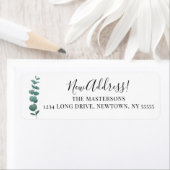 Eucalyptus Return-adres Etiket (Insitu)