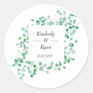 Eucalyptus Ronde Sticker