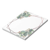 Eucalyptus roos goud notitieblok (Gedraaid)