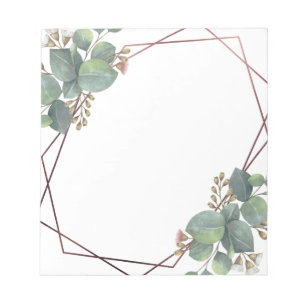 Eucalyptus roos goud notitieblok