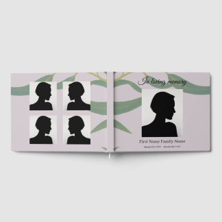 Eucalyptus rouwgastenboek gastenboek
