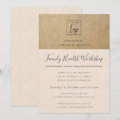 EUCALYPTUS ROZE GLOED FAUNA AMBACHTELIJKE WORKSHOP KAART (Voorkant / Achterkant)