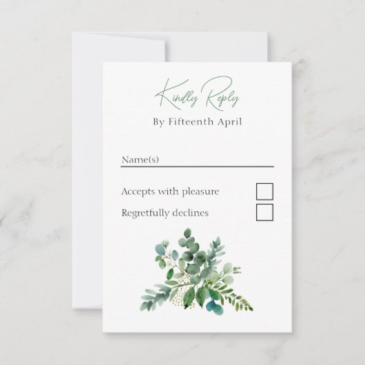 Eucalyptus RSVP (Voorkant)