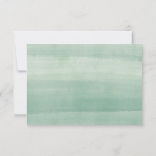 Eucalyptus RSVP-kaart RSVP Kaartje (Achterkant)