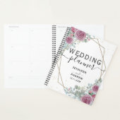 Eucalyptus rustique et Wedding planner Floral Rose (Devant avec enveloppe)