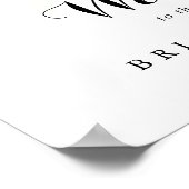 Eucalyptus Rustique Gold Floral Mariage Affiche de (Coin)