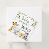 Eucalyptus Safari Baby shower Bekijk het Label (In situ)