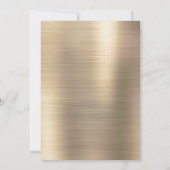 EUCALYPTUS SAGE BRUSHÉ OR FAIRE-PART DE MARIAGE (Dos)