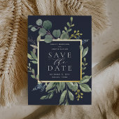 Eucalyptus & Sage Foil Enregistrer la carte Date